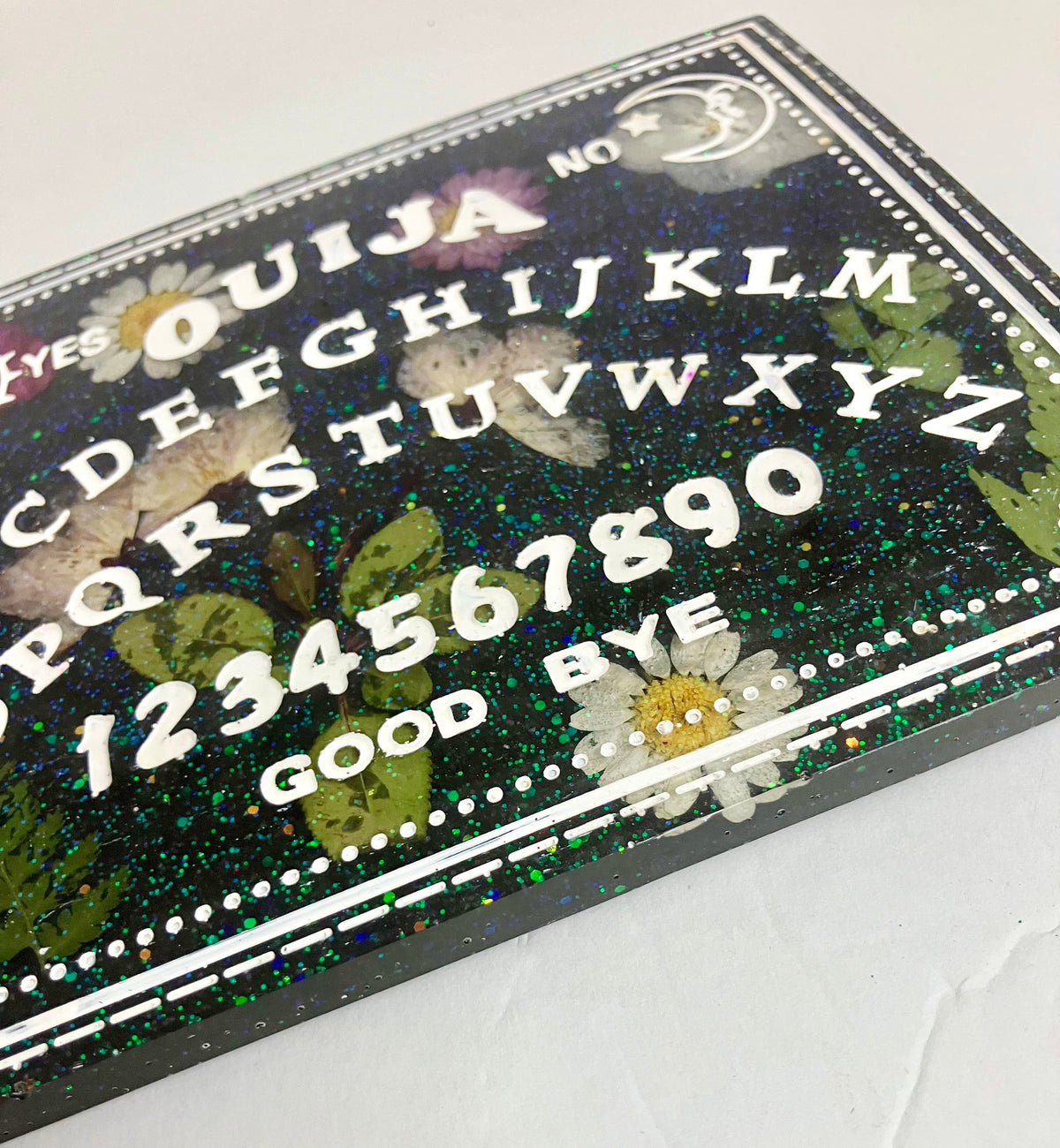 Handmade Resin Ouija Spirit Board with Planchette
