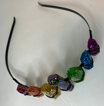 Resin Crystal Crown