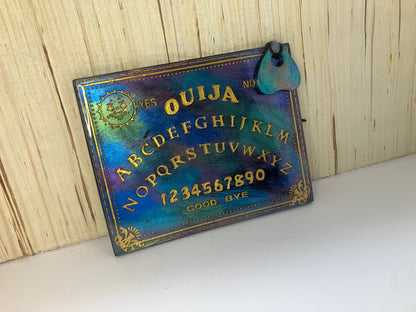 Handmade Resin Ouija Spirit Board with Planchette