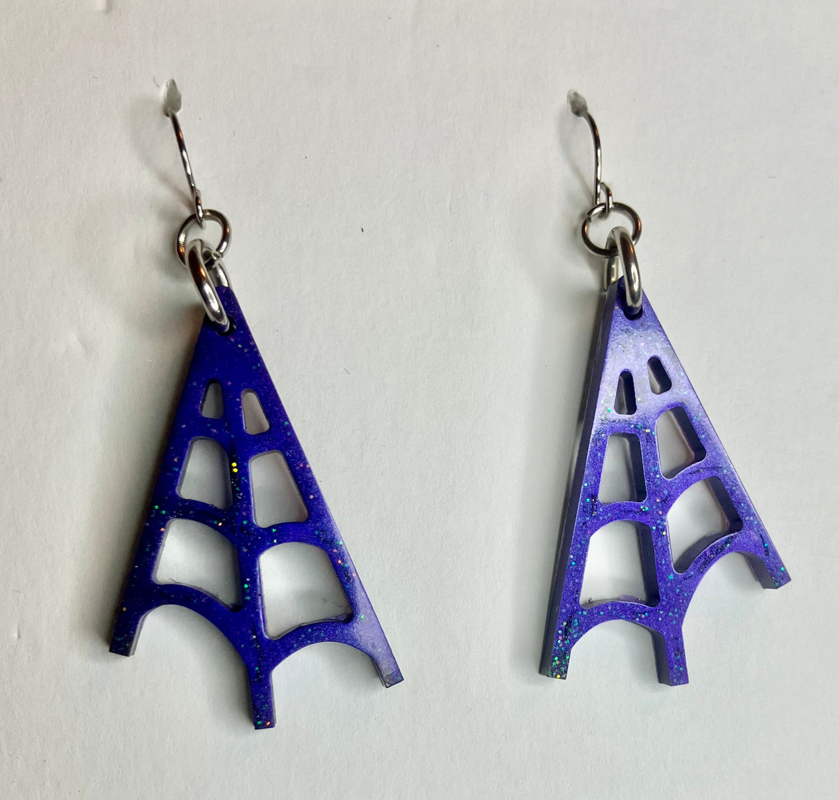 Spooky Resin Earrings: Bats, Skulls, Spiderwebs & More