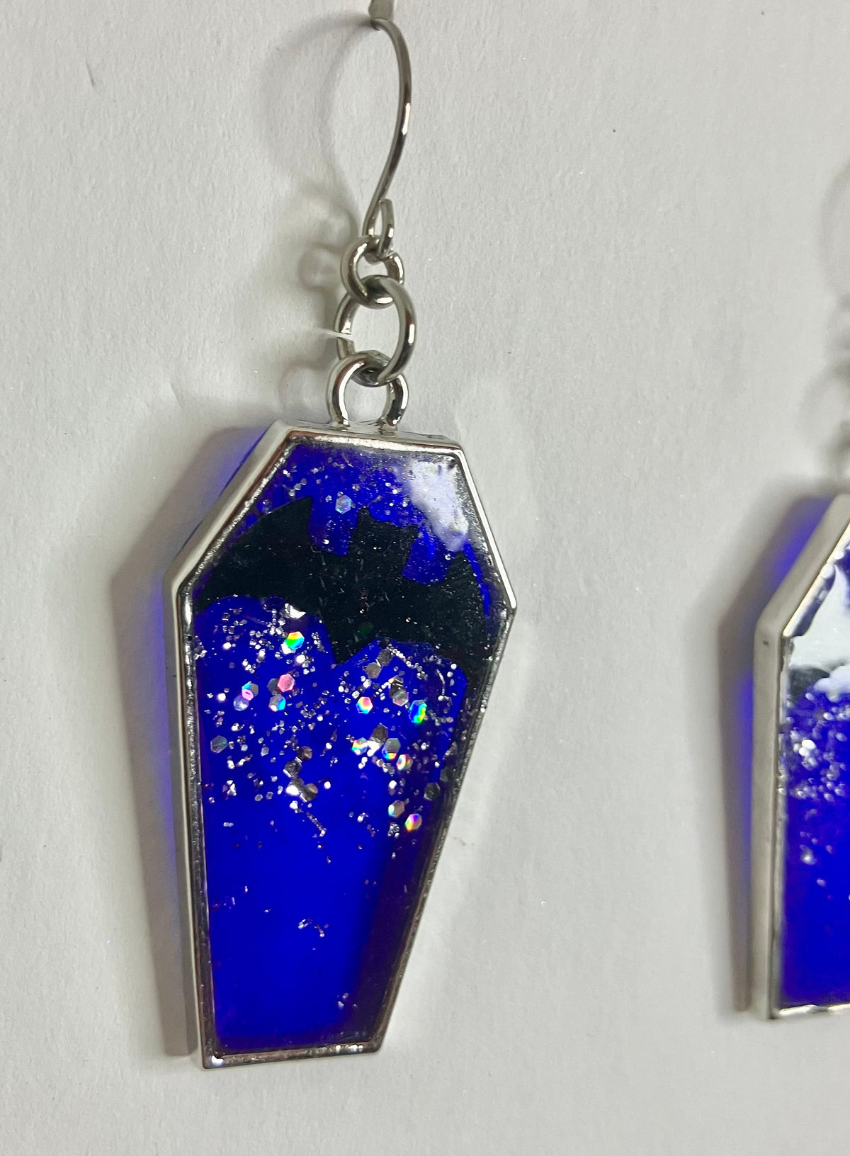 Gothic Coffin Bezel Resin Jewelry