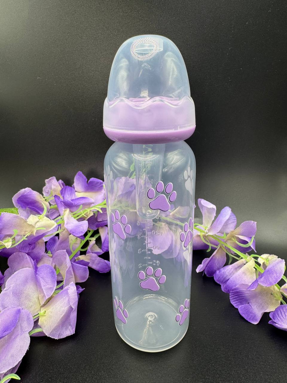Adorable Paw Print Adult Bottle - 8 oz - Shadow Threadz Crypt