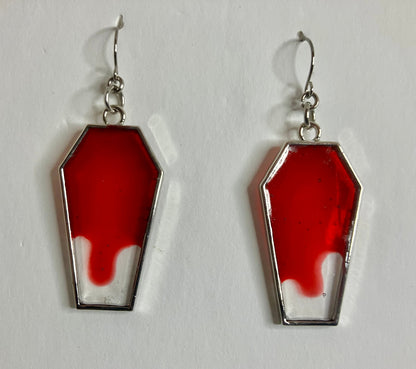 Gothic Coffin Bezel Resin Jewelry