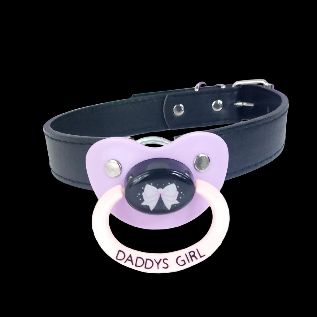 Daddy's Girl Black Adult Pacifier Gag