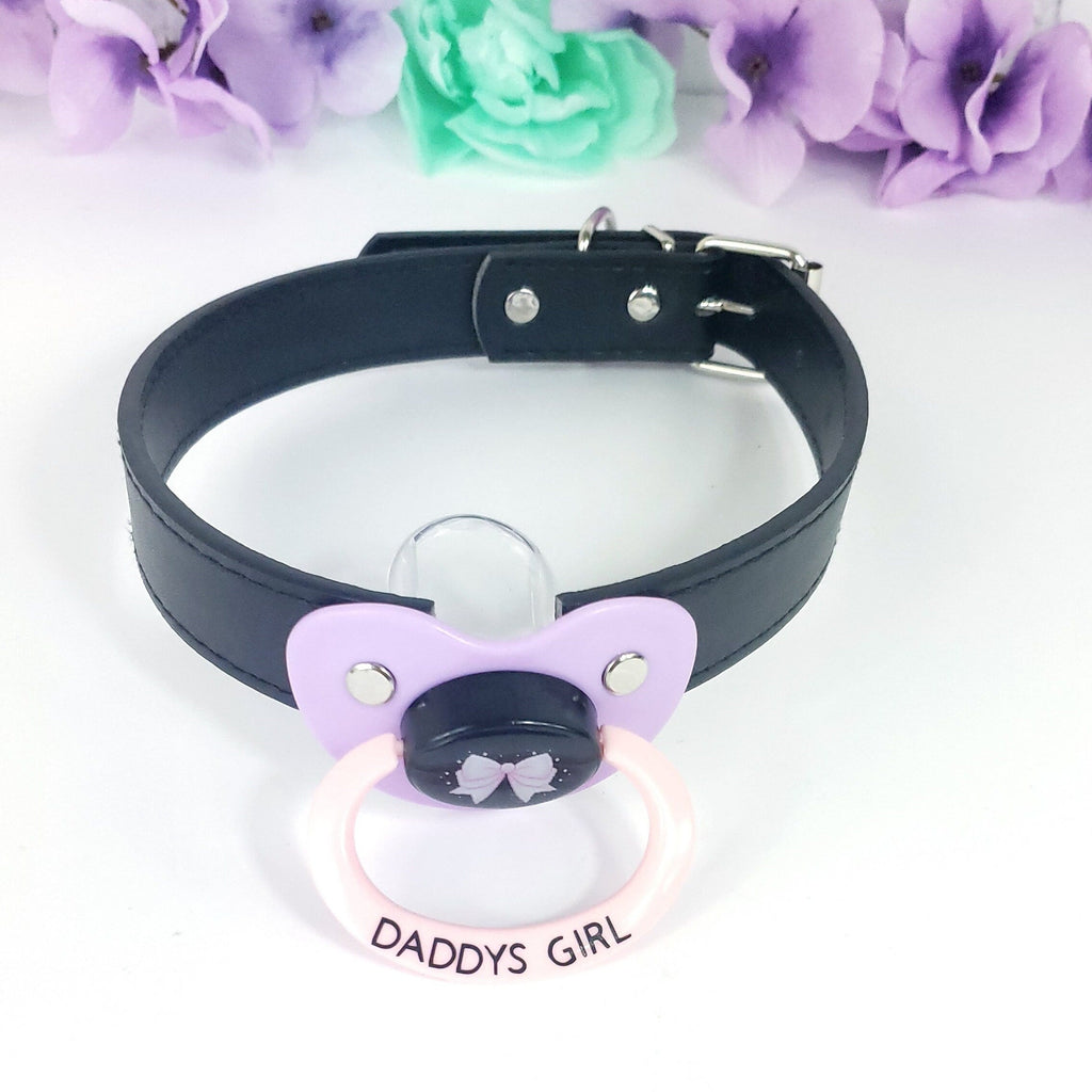 Daddy's Girl Black Adult Pacifier Gag