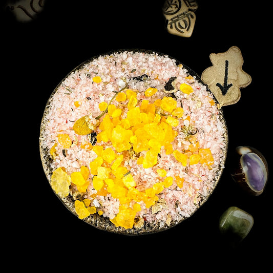 Dragon's Blood Organic Salt Bath Crystals - Shadow Threadz Crypt