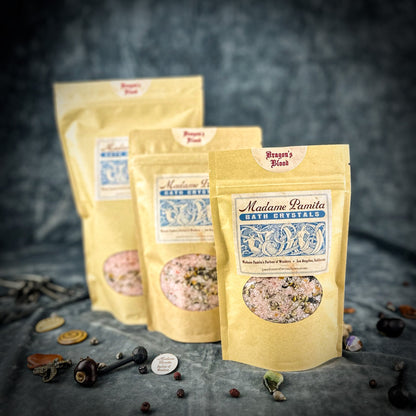 Dragon's Blood Organic Salt Bath Crystals - Shadow Threadz Crypt