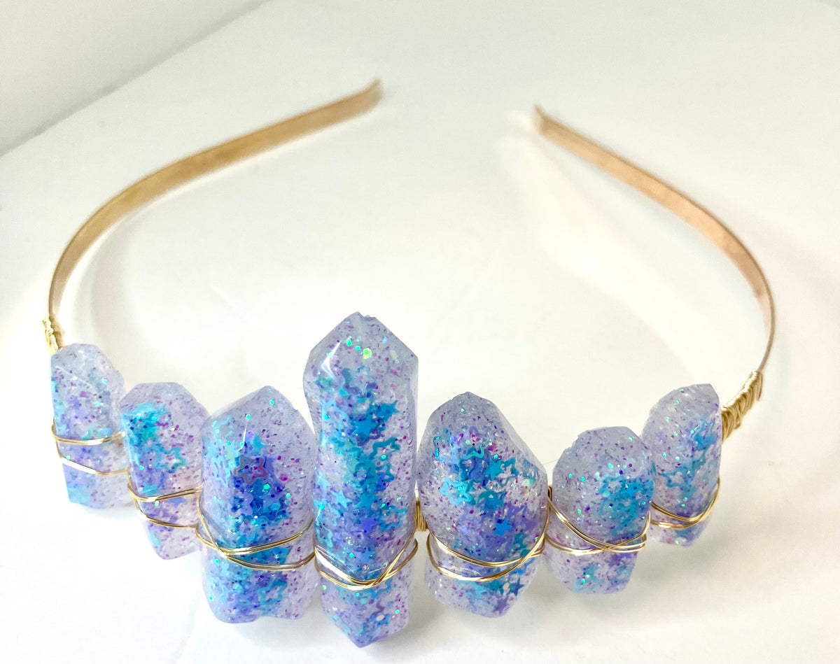 Resin Crystal Crown
