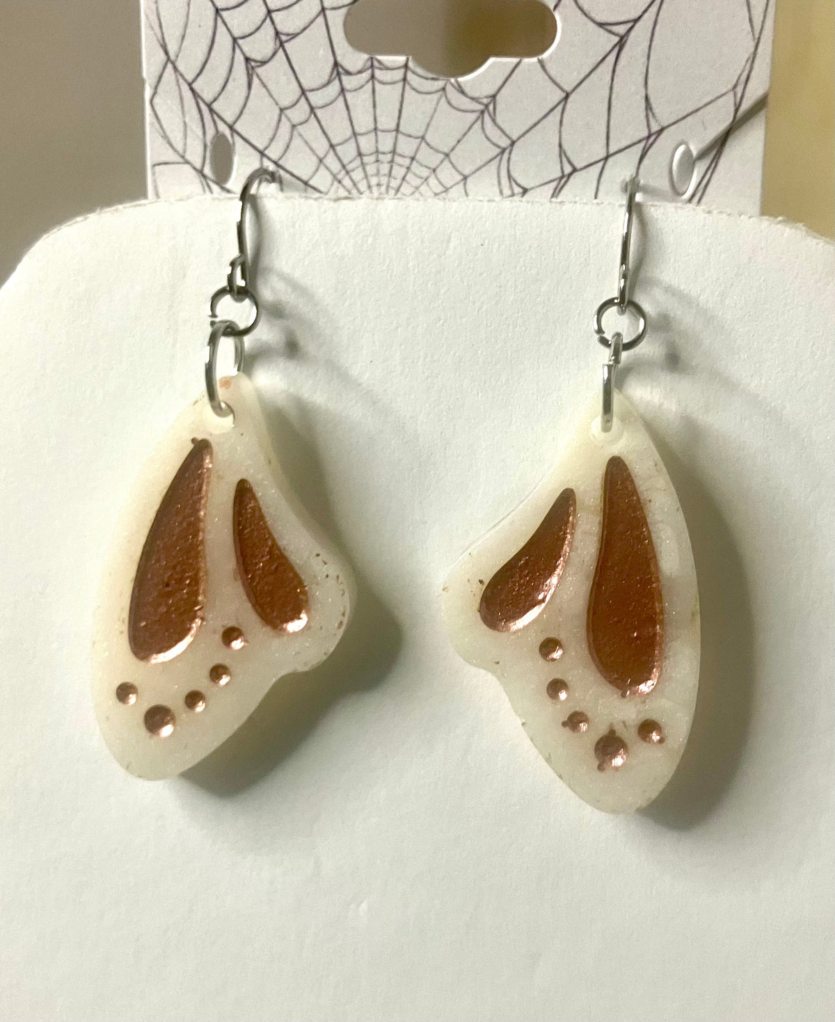 Resin Butterfly & Moth Wing Jewelry: Earrings & Necklaces