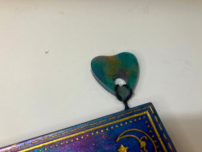 Handmade Resin Ouija Spirit Board with Planchette