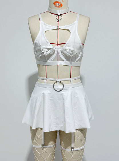 Thorn & Petals Lingerie Set - Shadow Threadz Crypt