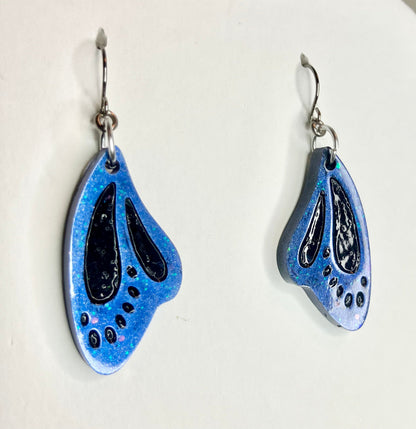 Resin Butterfly & Moth Wing Jewelry: Earrings & Necklaces