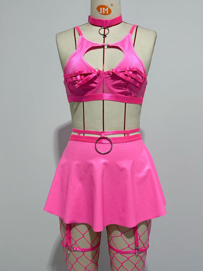 Thorn & Petals Lingerie Set - Shadow Threadz Crypt