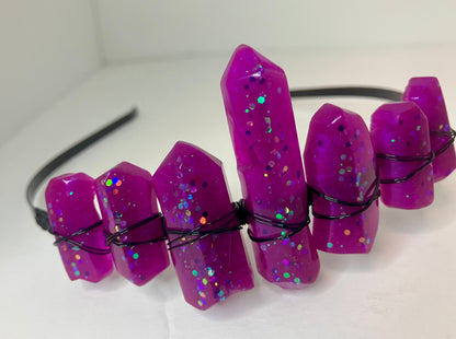 Resin Crystal Crown