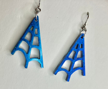 Spooky Resin Earrings: Bats, Skulls, Spiderwebs & More