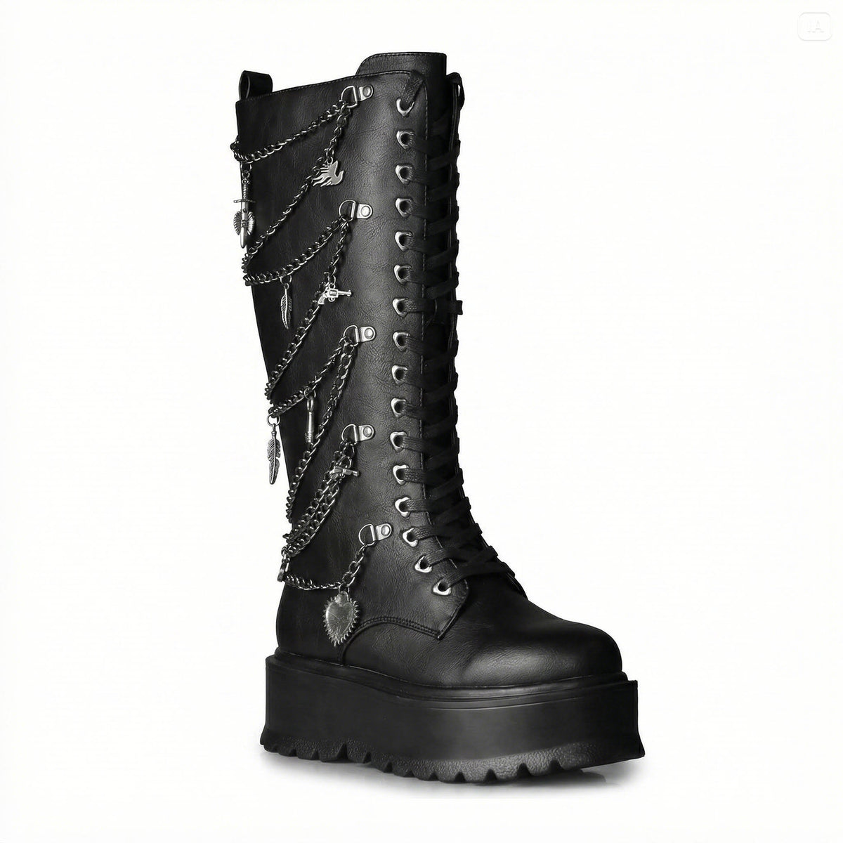 Charmageddon Chained Platform Boots