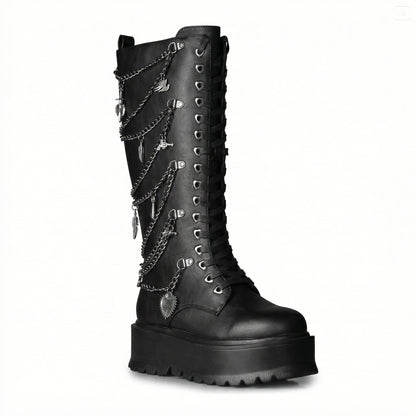 Charmageddon Chained Platform Boots