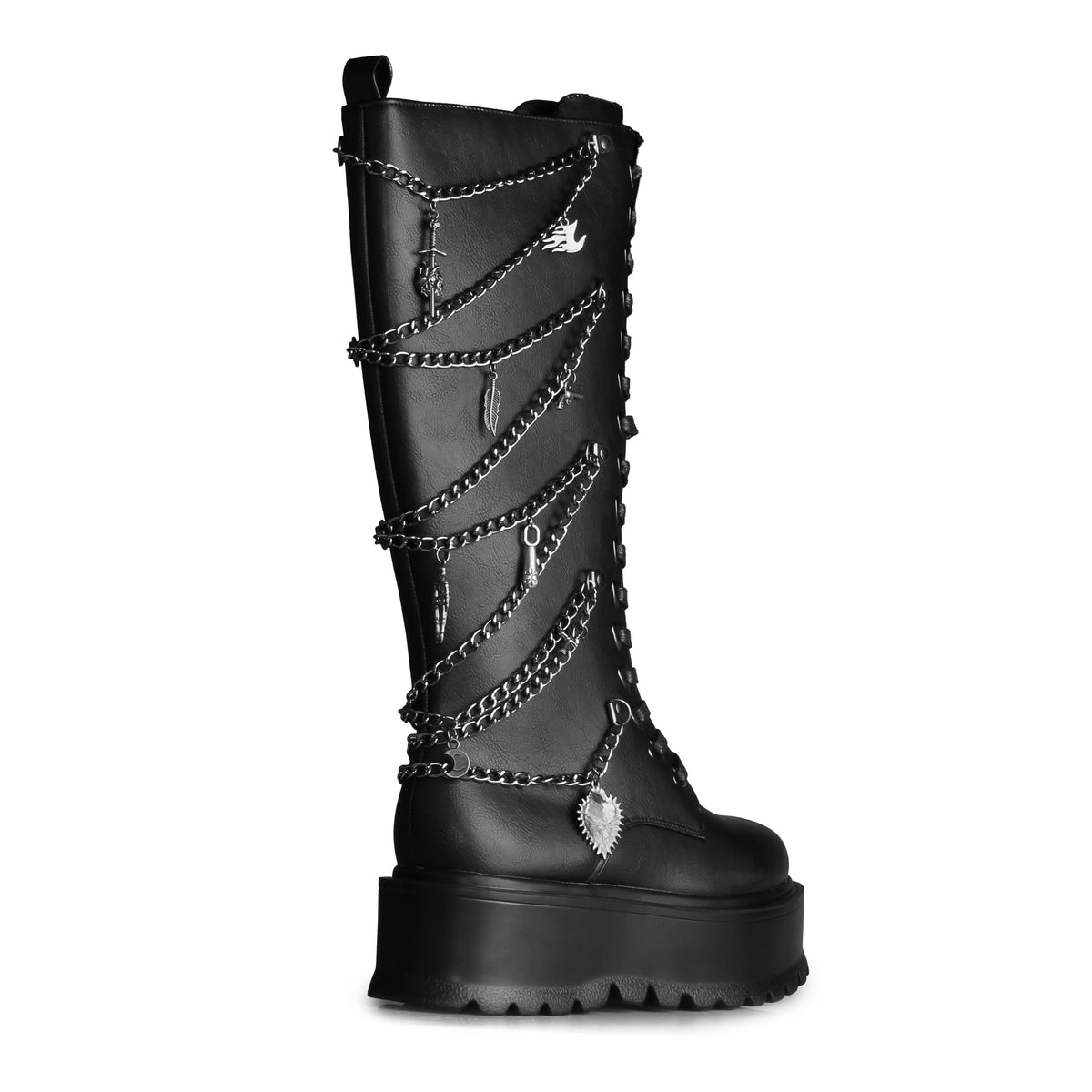 Charmageddon Chained Platform Boots