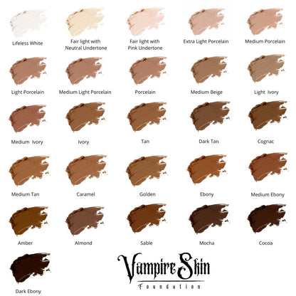 Vampire Skin Liquid Foundation - Fair Light with Neutral Undertone