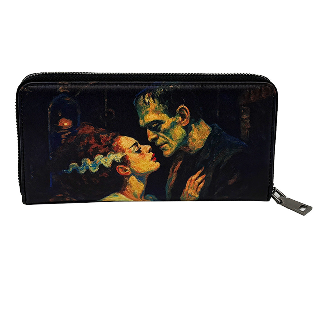 Frankenstein and His Bride Clutch Wallet