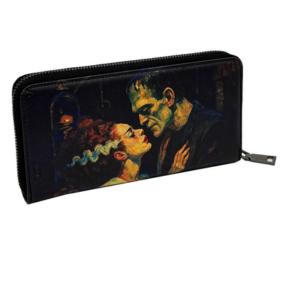 Frankenstein and His Bride Clutch Wallet
