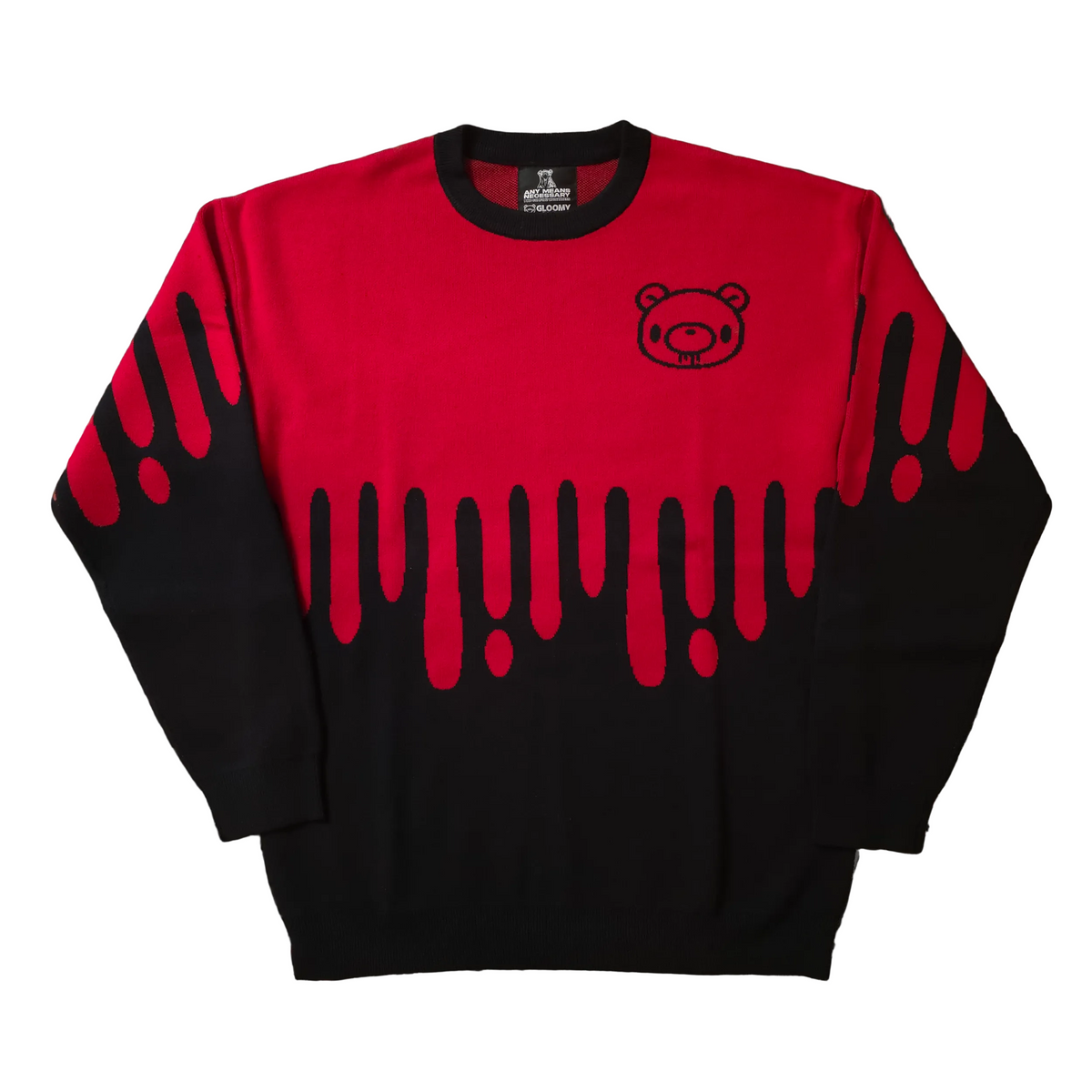 Gloomy Drip Knit Unisex Sweater