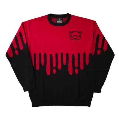 Gloomy Drip Knit Unisex Sweater
