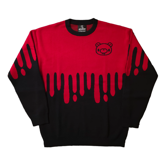 Gloomy Drip Knit Unisex Sweater