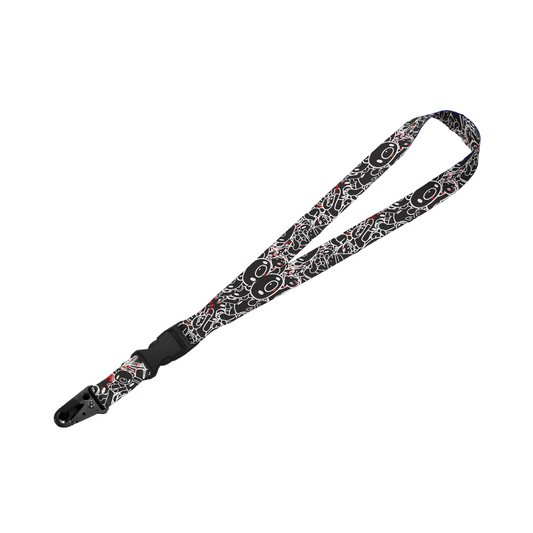 Gloomy Bear Noir Lanyard