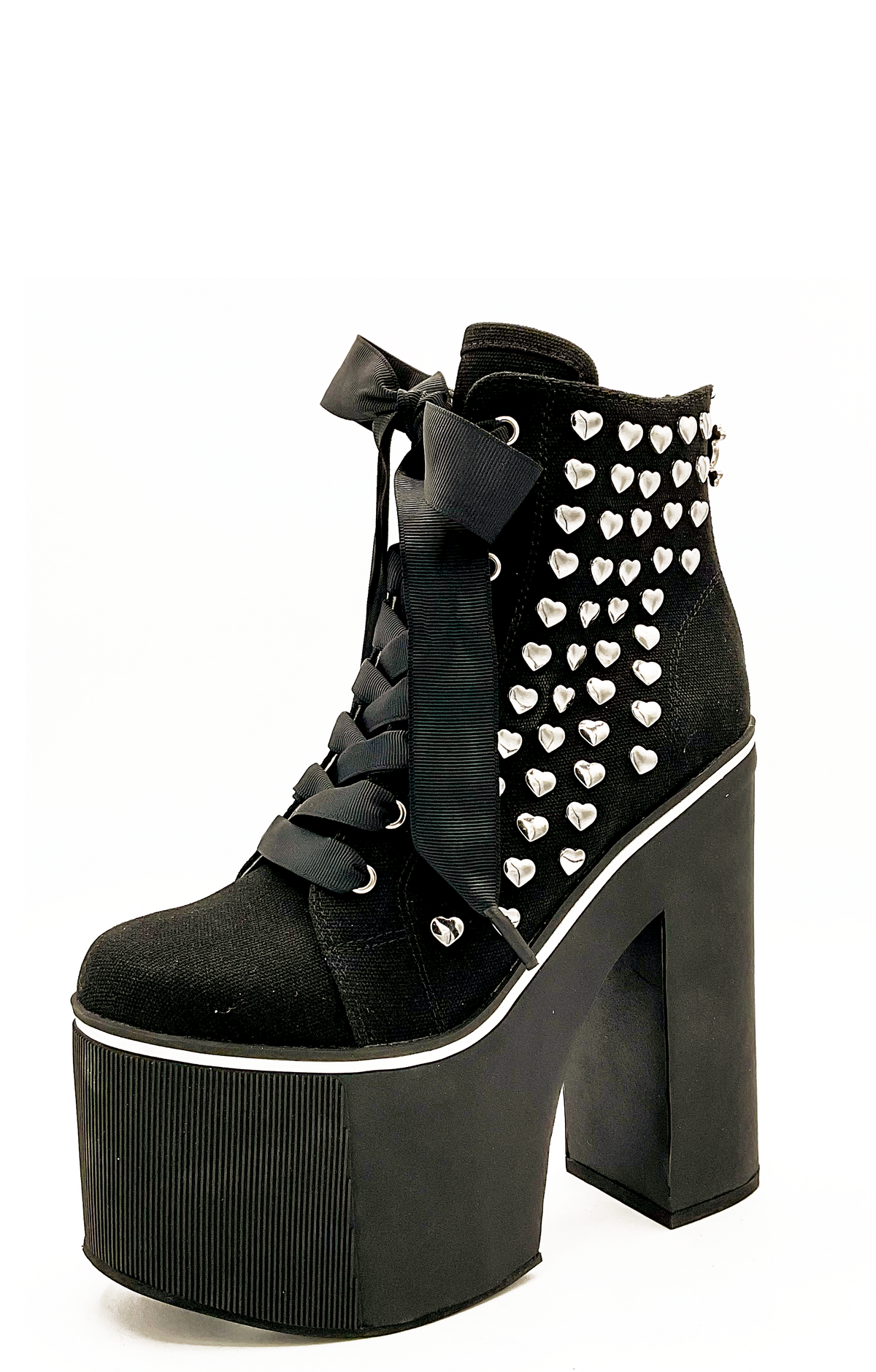 Heartcore Platform Sneaker - Black