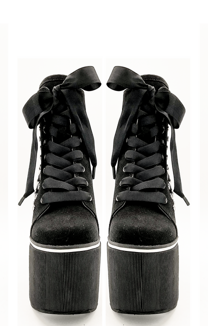 Heartcore Platform Sneaker - Black