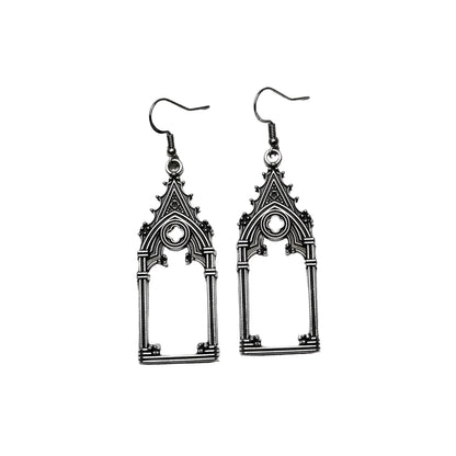 Hallowed Sanctum Gothic Cathedral Earrings