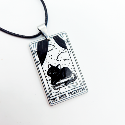 Tarot Kitties Pendant Necklaces
