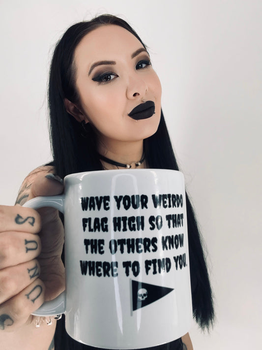 Weirdos-United White Glossy Mug