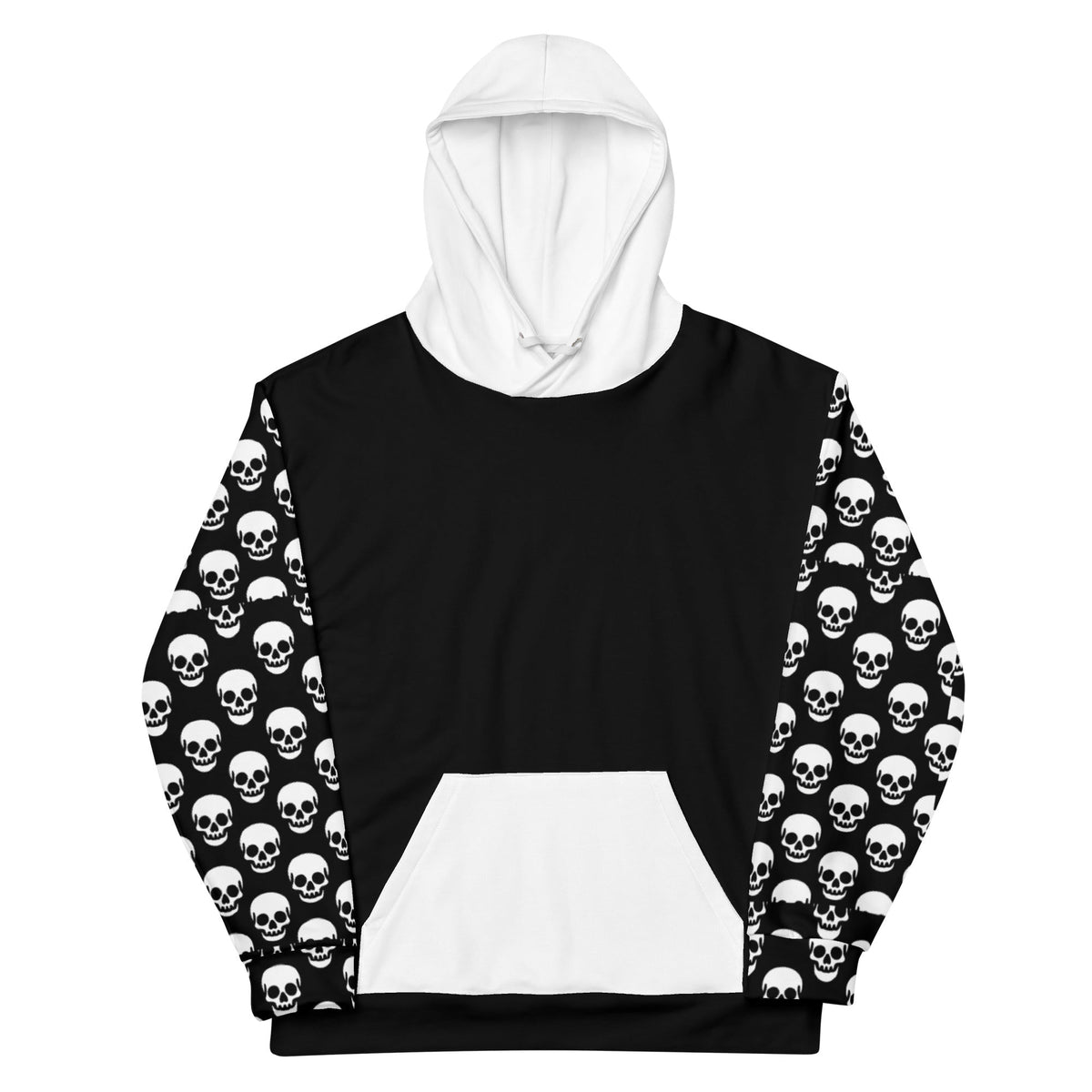 Skull Print Recycled Hoodie (Unisex)