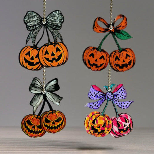 Jack O Lantern Charm - Tumbler Handle Charm