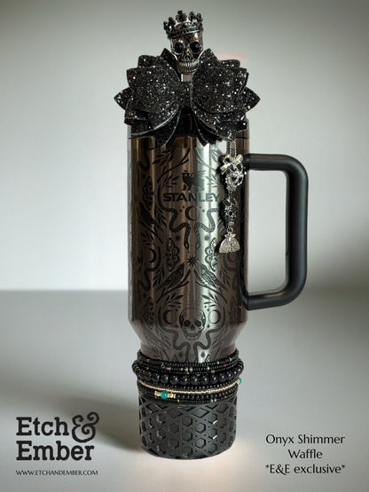 Gothic Elegance Charm - Tumbler Handle Charm