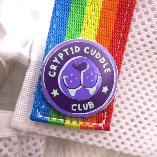 Cryptid Cuddle Club Pin - Shadow Threadz Crypt