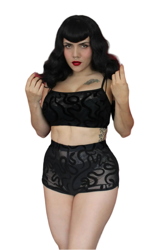 Sinister Serpent Bra & Shorts