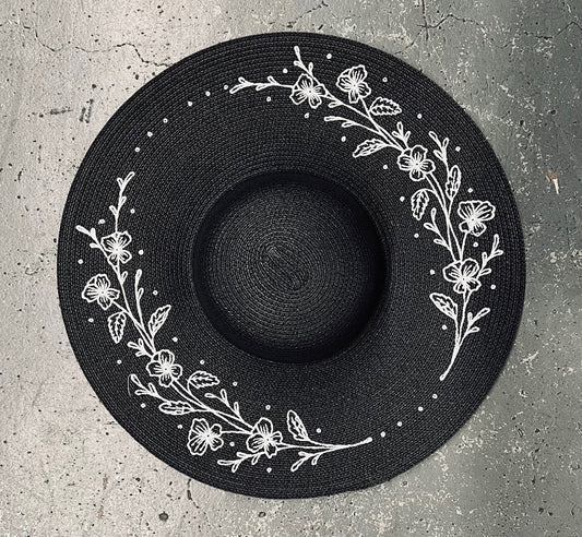 Floppy Sun Hat - XL Brim - Violets
