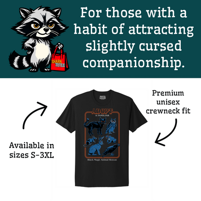 Adopt a Familiar Vol. 1 Black T-shirt