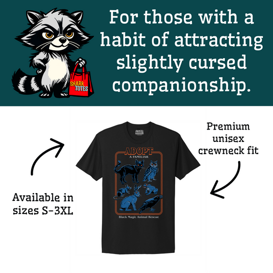 Adopt a Familiar Vol. 1 Black T-shirt