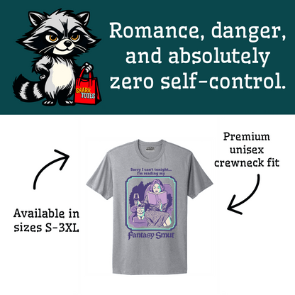 Fantasy Smut Heather Gray T-shirt