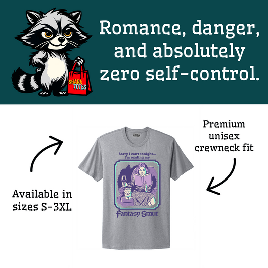 Fantasy Smut Heather Gray T-shirt