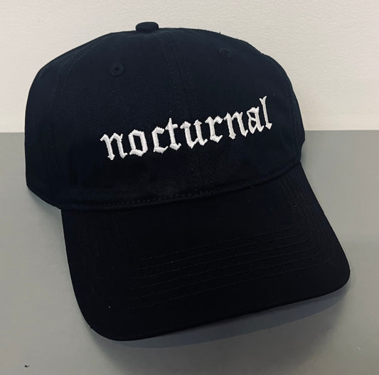 nocturnal - Embroidered Dad Hat