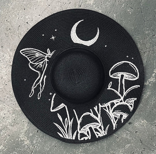 Floppy Sun Hat - XL Brim - Luna Mushrooms