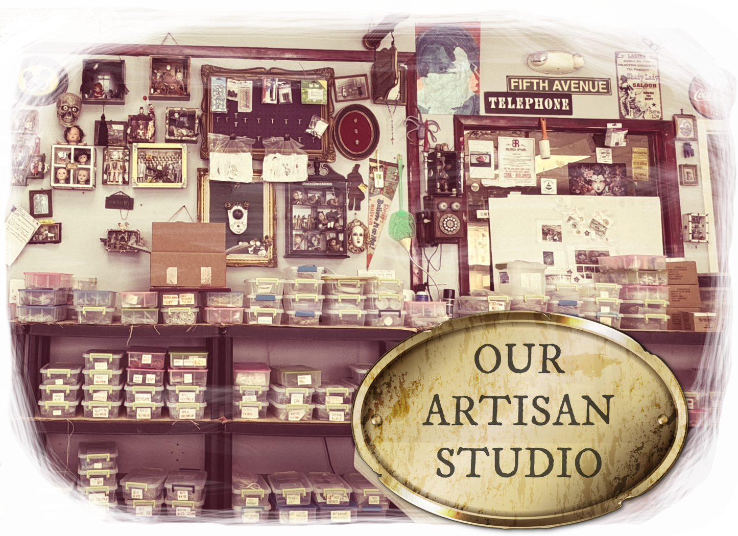 Vintage Style Crescent Horn Necklace Gold Jewelry