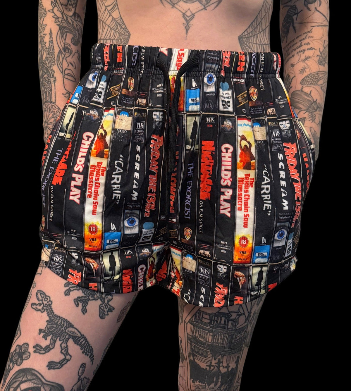 T-shirt Pajama 2 piece Set - Horror Movies