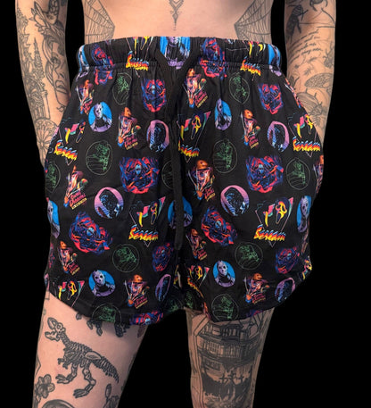 T-shirt Pajama 2 piece Set - 80's Horror