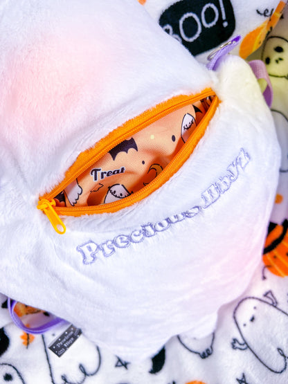 Fluffy Phantom Plush Purse - Shadow Threadz Crypt